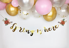 Load image into Gallery viewer, Make Your Own Banner (gold)