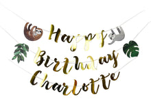 Load image into Gallery viewer, Sloth Banner Charms
