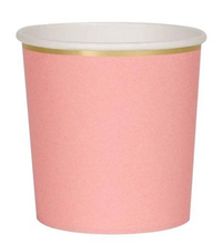 Load image into Gallery viewer, Neon Coral Tumbler Cups
