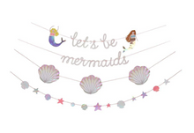 Load image into Gallery viewer, Let's Be Mermaids! Garland