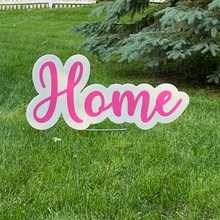 Load image into Gallery viewer, Welcome Home Baby Lawn Sign