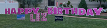 Load image into Gallery viewer, Custom Lawn Sign (stand alone letters)