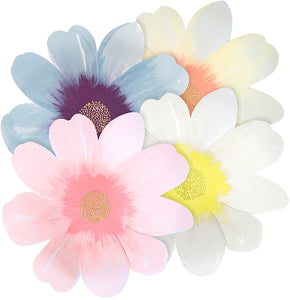 Large Flower Garden Plates