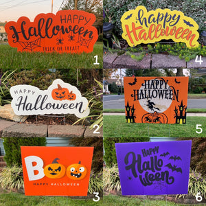 Autumn Lawn Signs