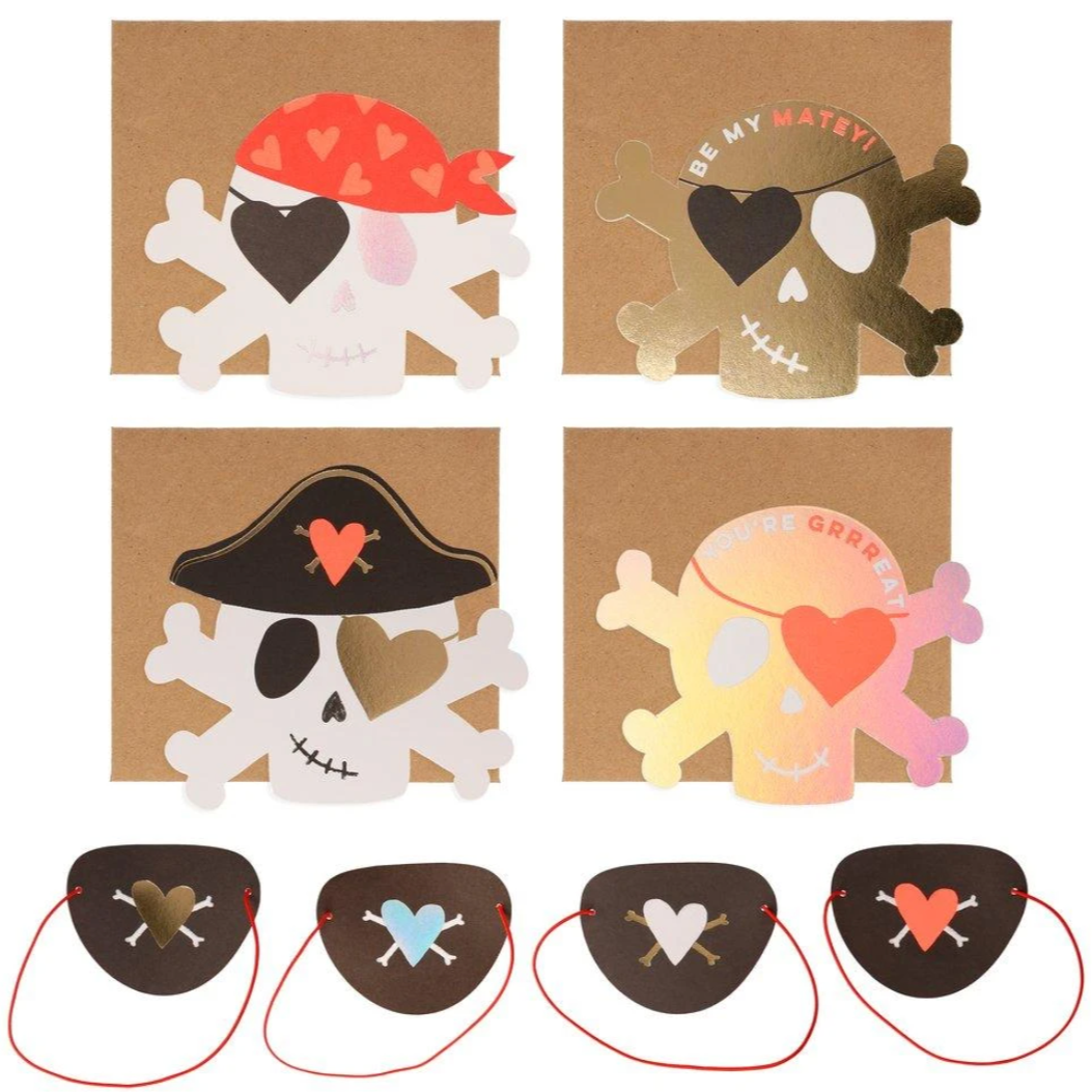 Pirate Valentine Love Notes