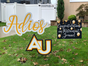 Custom Lawn Sign (stand alone words)