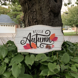 Autumn Lawn Signs