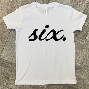 six. Youth T-Shirt