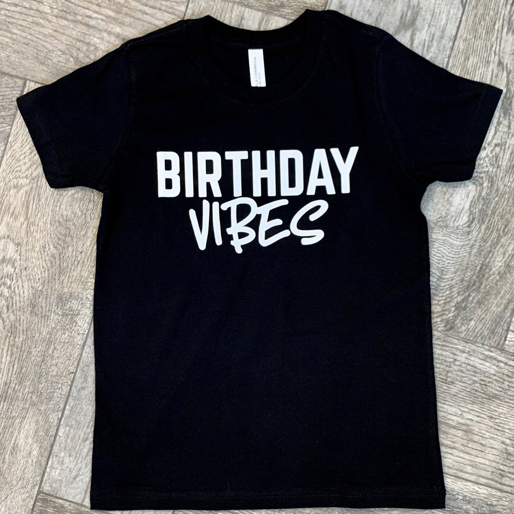 Birthday Vibes Youth T-Shirt