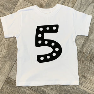 5 Toddler T-Shirt (white)