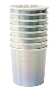 Silver Holographic Tumbler Cups