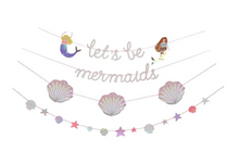 Load image into Gallery viewer, Let&#39;s Be Mermaids! Garland
