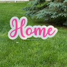 Load image into Gallery viewer, Welcome Home Baby Lawn Sign
