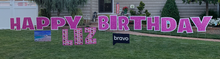 Load image into Gallery viewer, Custom Lawn Sign (stand alone letters)
